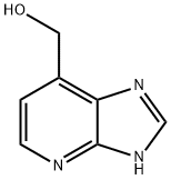 7-羟甲基咪唑[4,5-B]并吡啶 结构式