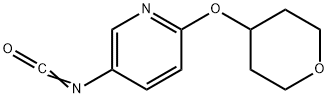5-异氰基-2-(四氢吡喃-4-基氧代)吡啶 结构式