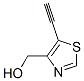 5-乙炔基-4-噻唑甲醇 结构式