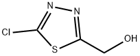 (5-氯-1,3,4-噻二唑-2-基)甲醇 结构式