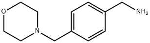 4-(吗啉甲基)苄胺 结构式