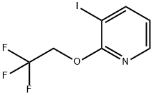 3-碘-2-(2,2,2-三氟乙氧基)吡啶 结构式