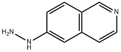 6-肼基异喹啉二盐酸盐 结构式