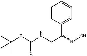 (2-HYDROXYIMINO-2-PHENYL-ETHYL)-CARBAMIC ACID TERT-BUTYL ESTER 结构式