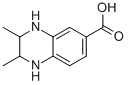 2,3-DIMETHYL-1,2,3,4-TETRAHYDRO-QUINOXALINE-6-CARBOXYLIC ACID 结构式