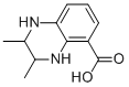 2,3-DIMETHYL-1,2,3,4-TETRAHYDRO-QUINOXALINE-5-CARBOXYLIC ACID 结构式
