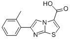 6-O-TOLYL-IMIDAZO[2,1-B]THIAZOLE-3-CARBOXYLIC ACID 结构式