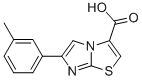 6-M-TOLYL-IMIDAZO[2,1-B]THIAZOLE-3-CARBOXYLIC ACID 结构式