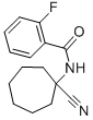 N-(1-CYANO-CYCLOHEPTYL)-2-FLUORO-BENZAMIDE 结构式