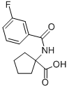 1-(3-Fluorobenzamido)cyclopentanecarboxylicacid