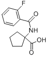 1-(2-Fluorobenzamido)cyclopentanecarboxylicacid