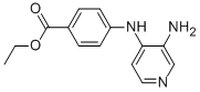 4-(3-AMINOPYRIDIN-4-YLAMINO)BENZOIC ACID ETHYL ESTER 结构式