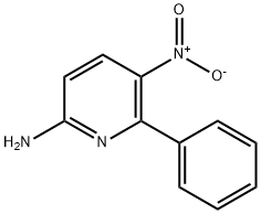 2-AMINO-5-NITRO-6-PHENYLPYRIDINE 结构式