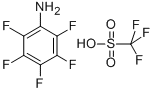五氟苯胺三氟甲烷磺酸盐 结构式