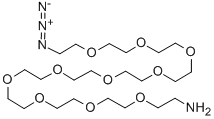 氨基-十一聚乙二醇-叠氮 结构式