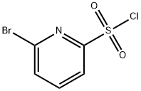 6-溴吡啶-2-磺酰氯 结构式