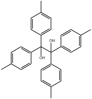 1,1,2,2-四(4-甲基苯基)-1,2-乙二醇 结构式