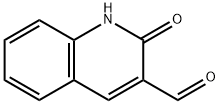 1,2-二氢-2-氧代喹啉-3-甲醛 结构式