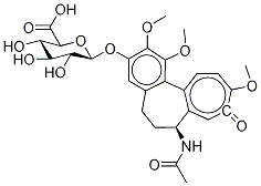 3-DeMethyl Colchicine 3-O-β-D-Glucuronide 结构式