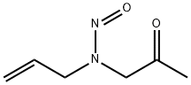 N-(2-oxopropyl)-N-prop-2-enyl-nitrous amide 结构式