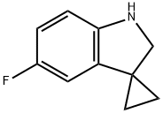 5-氟螺[环丙烷-1,3-吲哚啉] 结构式