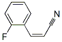 2-Propenenitrile,3-(2-fluorophenyl)-,(Z)-(9CI) 结构式