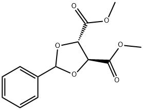 2,3-O-苄烯酒石酸二甲酯 结构式