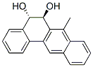 (5S,6S)-5,6-Dihydro-7-methylbenz[a]anthracene-5,6-diol 结构式