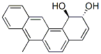 (1R,2R)-1,2-Dihydro-7-methylbenz[a]anthracene-1,2-diol 结构式
