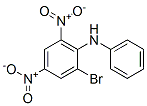 Benzenamine, 2-bromo-4,6-dinitro-N-phenyl- 结构式