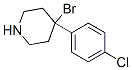 4-(4-Chlorophenyl)-4-Bromopiperide 结构式