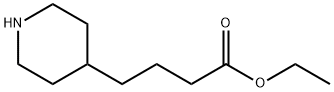 4-Piperidinebutanoic acid, ethyl ester 结构式