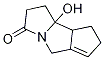1,5,7,8,8a,8b-hexahydro-8b-hydroxy-Cyclopenta[a]pyrrolizin-3(2H)-one 结构式