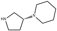 (R)-1-(吡咯烷-3-基)哌啶 结构式