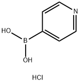 砒啶-4-硼酸盐酸盐 结构式