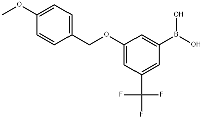 (3-((4-Methoxybenzyl)oxy)-5-(trifluoromethyl)phenyl)boronicacid