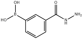 3-硼苯酰肼 结构式