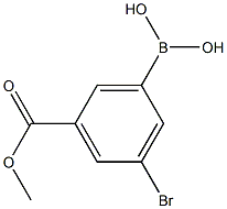 (3-Bromo-5-(methoxycarbonyl)phenyl)boronicacid