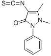 4-ISOTHIOCYANATO-1,5-DIMETHYL-2-PHENYL-1,2-DIHYDRO-PYRAZOL-3-ONE 结构式