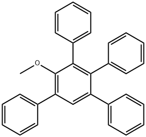 2-methoxy-1,3,4,5-tetraphenyl-benzene 结构式