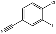 4-氯-3-碘苯腈 结构式