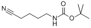(4-氰基丁基)氨基甲酸叔丁酯 结构式