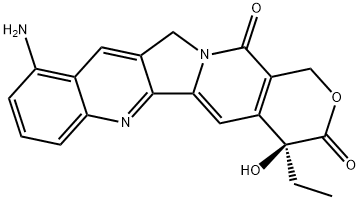 9-氨基喜树碱 结构式