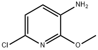 2-甲氧基-3-氨基-6-氯吡啶 结构式