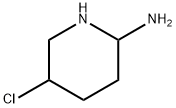 2-氨基-5-氯哌啶 结构式