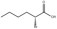 Hexanoic acid, 2-bromo-, (2R)- 结构式