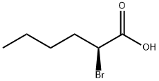 Hexanoic acid, 2-bromo-, (2S)- 结构式