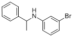 BENZENEMETHANAMINE, N-(3-BROMOPHENYL)-A-METHYL-, (-)- 结构式