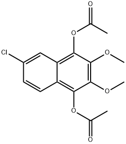 氯萘帕林 结构式