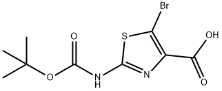 5-Bromo-2-((tert-butoxycarbonyl)amino)thiazole-4-carboxylicacid